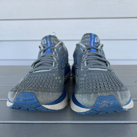 Brooks Glycerin GTS 19 Men's Size 10 2E Wide Gray Running Shoes 1103572E095 - Picture 2 of 8